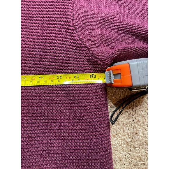 Chaps Burgundy Sweater - Size 2X ** - Picture 5 of 7